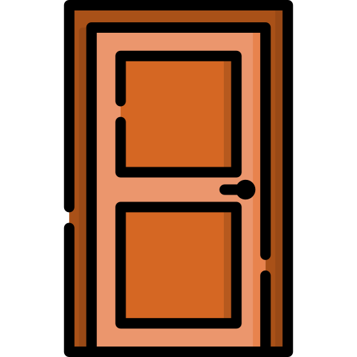 Door Special Lineal color icon