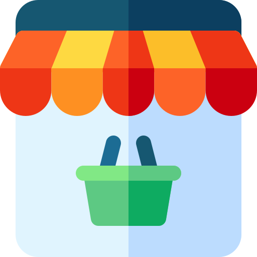 online-shop Basic Rounded Flat icon