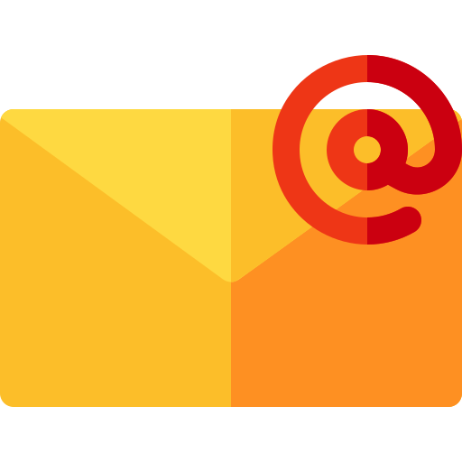 email Basic Rounded Flat icon