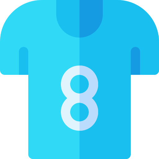 T shirt Basic Rounded Flat icon