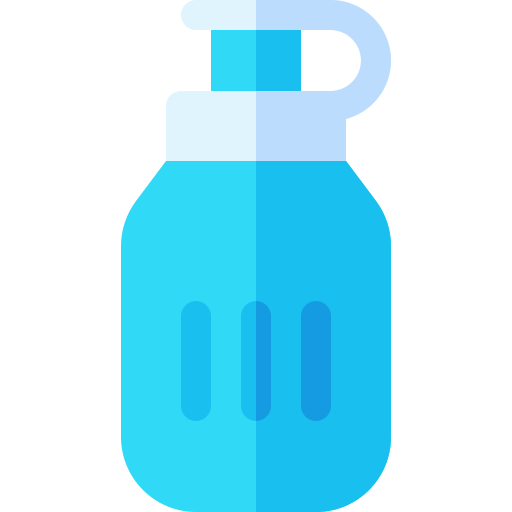wasserflasche Basic Rounded Flat icon