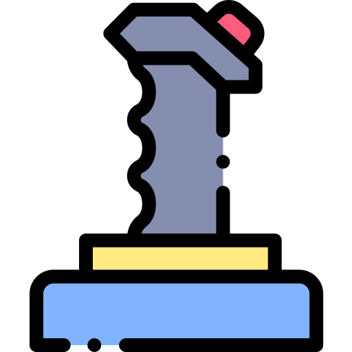 joystick Detailed Rounded Lineal color icon