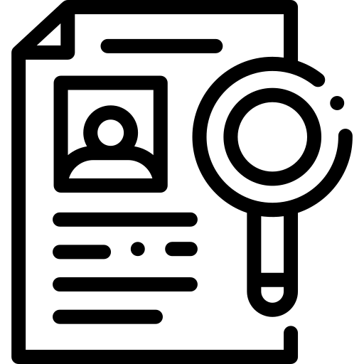 dossier Detailed Rounded Lineal icoon