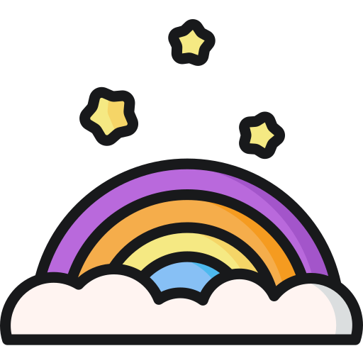 Rainbow Special Lineal color icon