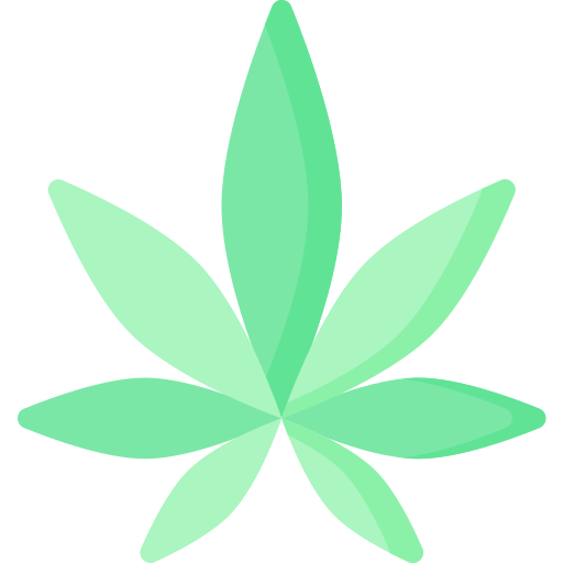 cannabis Special Flat Icône