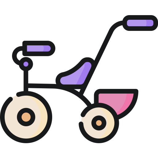 Triciclo Special Lineal color icono