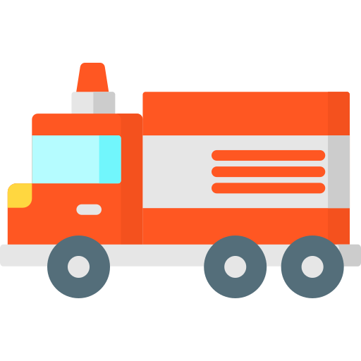 camion dei pompieri Special Flat icona
