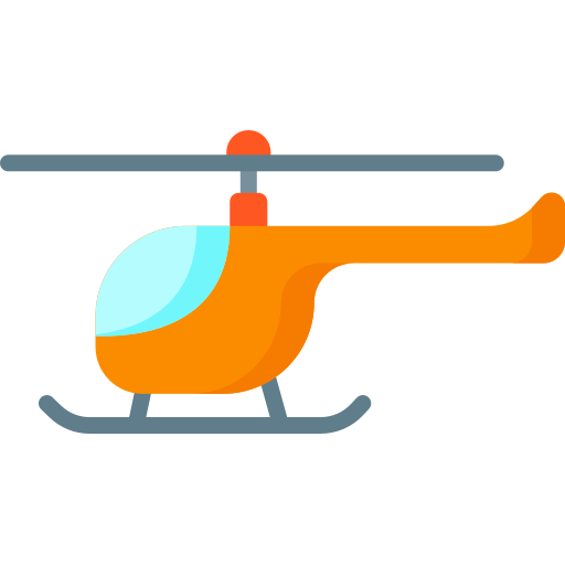 Helicopter Special Flat icon