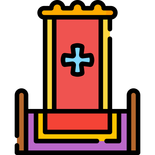 trône Special Lineal color Icône