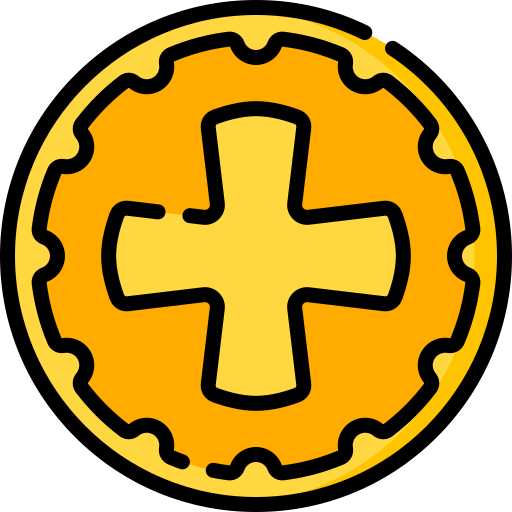 Moneda Special Lineal color icono