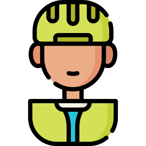 Ciclista Special Lineal color icono