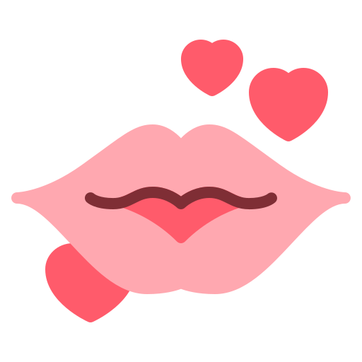 beso Generic color fill icono