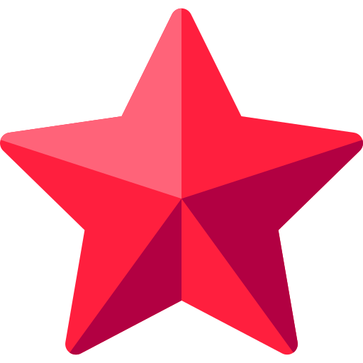 Star Basic Rounded Flat icon