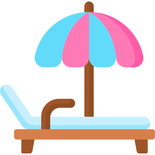 Deck chair Special Flat icon