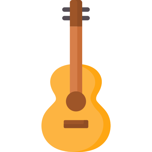 Guitar Special Flat icon