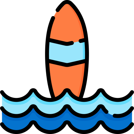 Серфинг Special Lineal color иконка