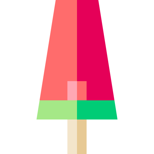 popsicle Basic Straight Flat Icône