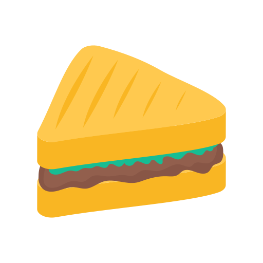 sandwich Dinosoft Flat icon