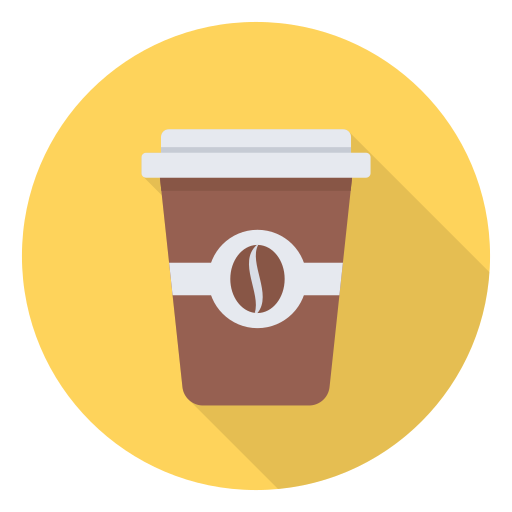 コーヒーカップ Dinosoft Circular icon
