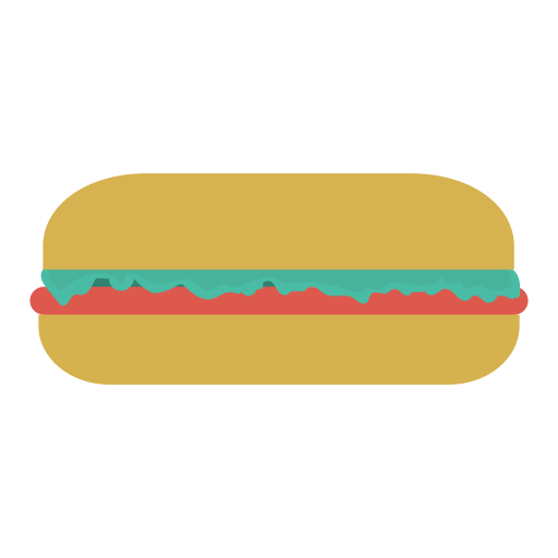 burger Dinosoft Flat Icône