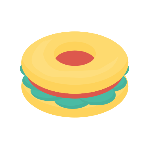 sandwich Dinosoft Flat icona