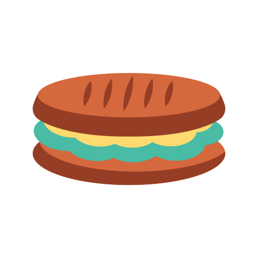 Burger Dinosoft Flat Ícone