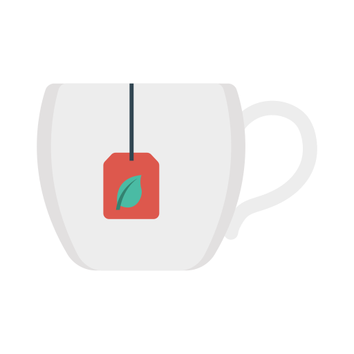 Tea cup Dinosoft Flat icon