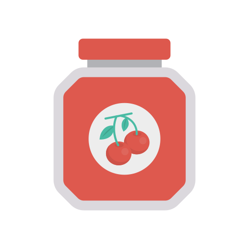 marmelade Dinosoft Flat icon