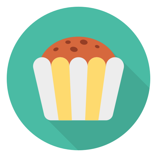 Cupcake Dinosoft Circular icon