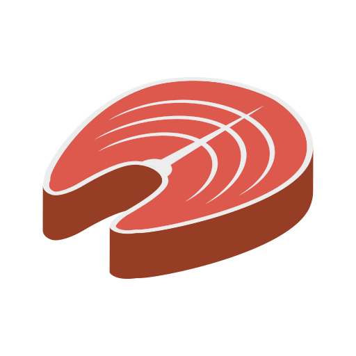 Steak Dinosoft Flat icon