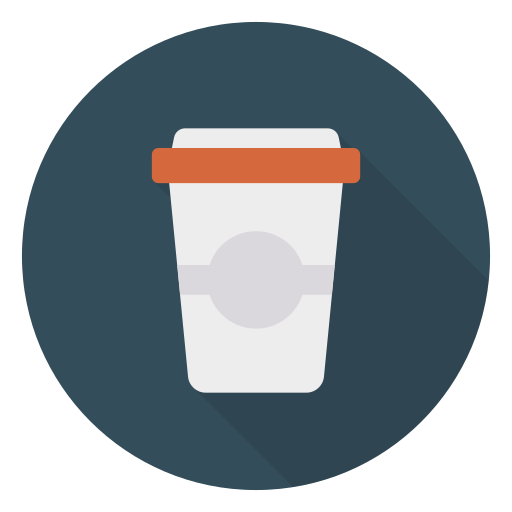커피 컵 Dinosoft Circular icon
