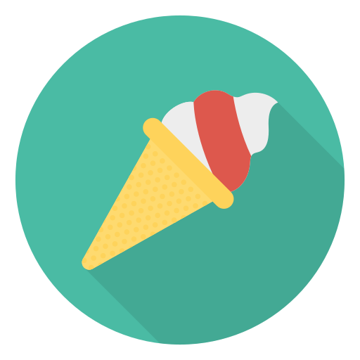 아이스크림 Dinosoft Circular icon