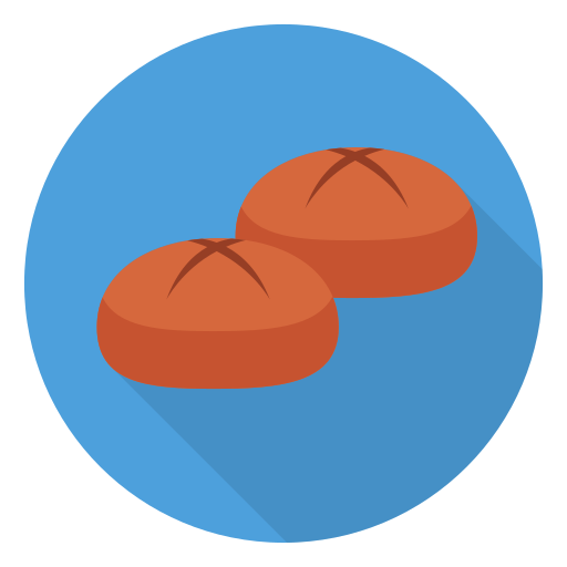パン Dinosoft Circular icon