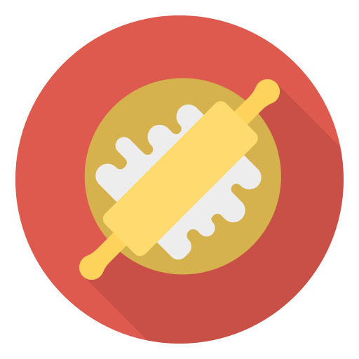 Rolling pin Dinosoft Circular icon