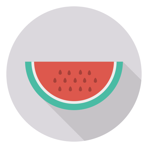 watermeloen Dinosoft Circular icoon