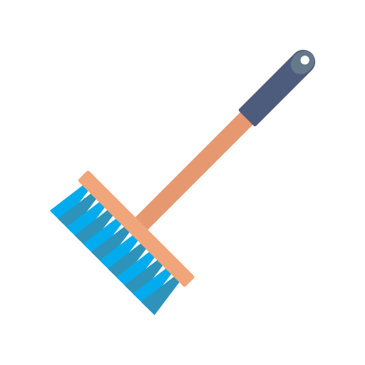 Broom Dinosoft Flat icon