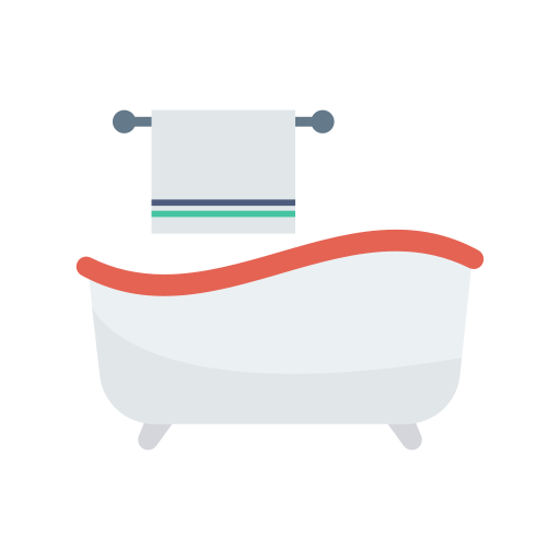 목욕 Dinosoft Flat icon