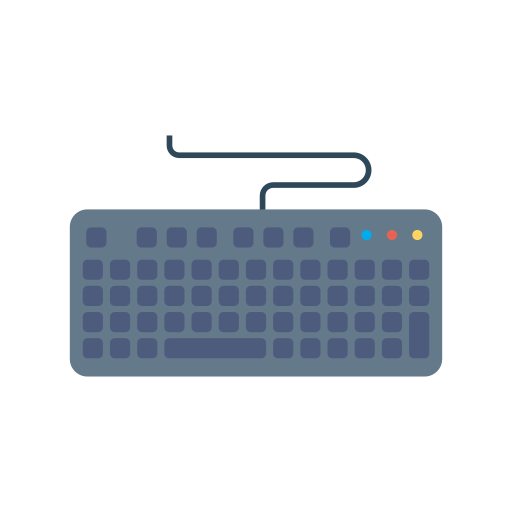 Keyboard Dinosoft Flat icon