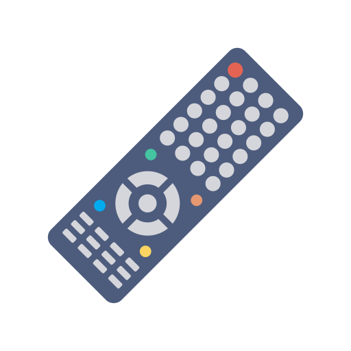 Remote control Dinosoft Flat icon