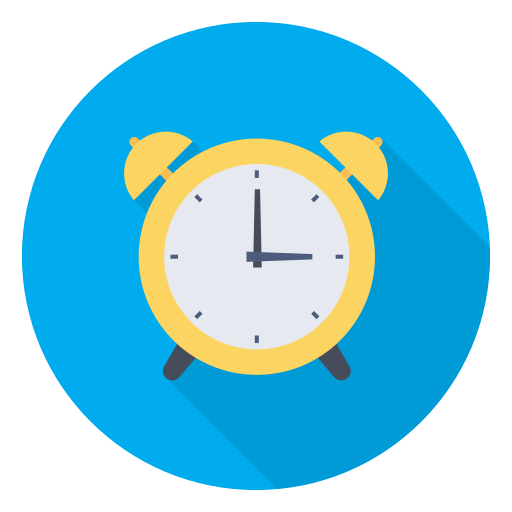Alarm clock Dinosoft Circular icon