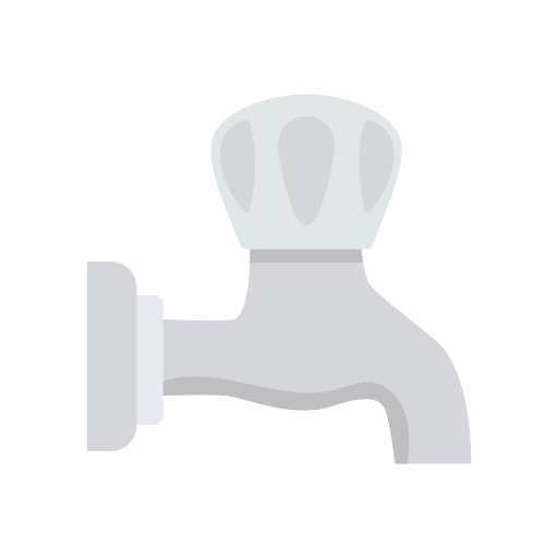 Faucet Dinosoft Flat icon