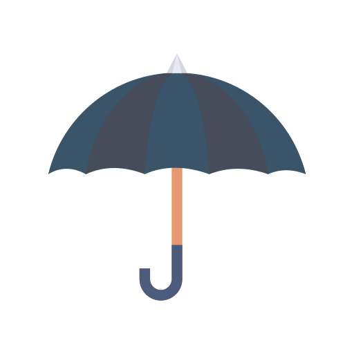 Paraguas Dinosoft Flat icono