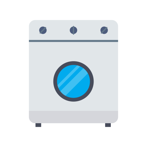 Washing machine Dinosoft Flat icon