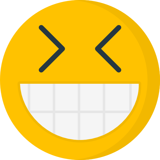 glücklich Pixel Perfect Flat icon
