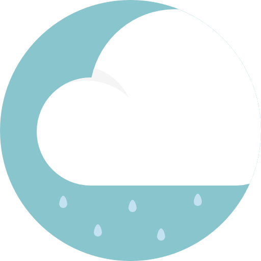 Rain Pixel Perfect Flat icon