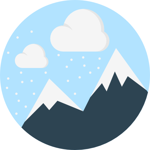 山 Pixel Perfect Flat icon