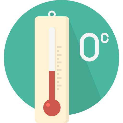 temperatura Pixel Perfect Flat icono
