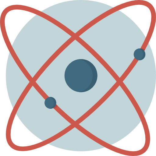 atomic Pixel Perfect Flat icon
