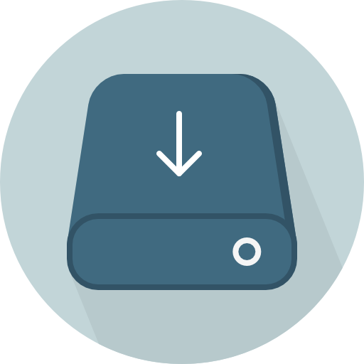 datenbank Pixel Perfect Flat icon
