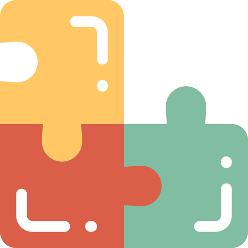 Puzzle Special Flat icon